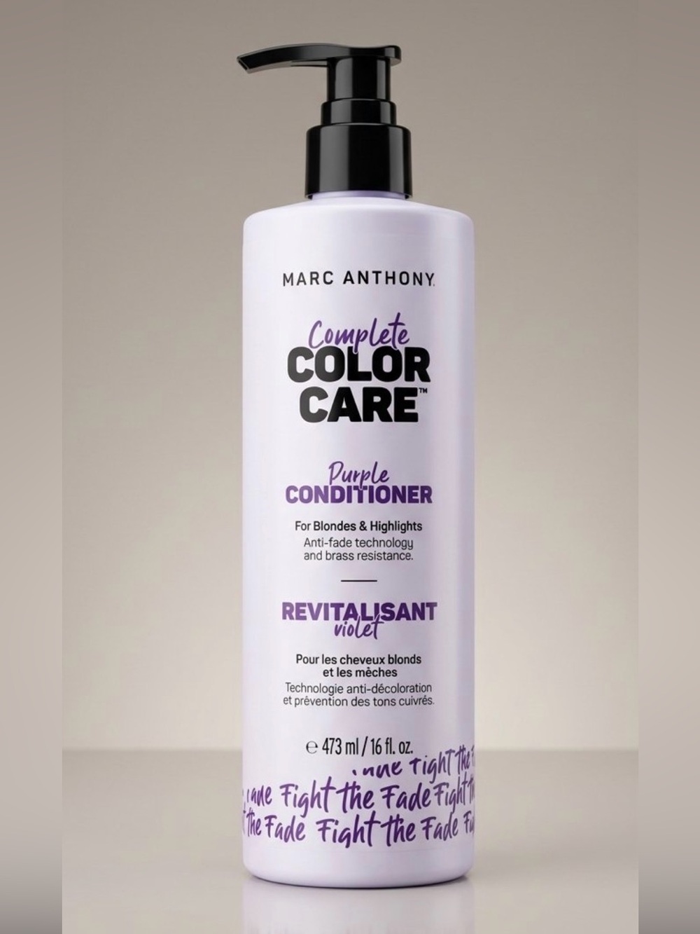 Marc Anthony Complete Color Care Purple Conditioner Violet 16 fl oz Paraben-Free